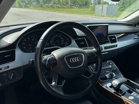 2014 Audi A8 Long III (D4), чёрный, 1850000 рублей - вид 13
