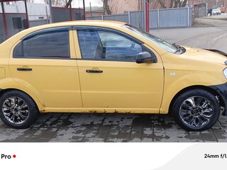2007 Chevrolet Aveo I, жёлтый, 210000 рублей, вид 4
