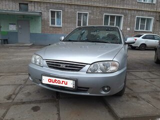 2008 Kia Spectra I Рестайлинг 2, серебристый, 210000 рублей, вид 1