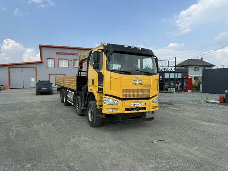 2021 FAW J6 CA3252, жёлтый, 6450000 рублей, вид 2