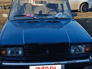 2009 Lada (ВАЗ) 2107, синий, 235000 рублей, вид 1