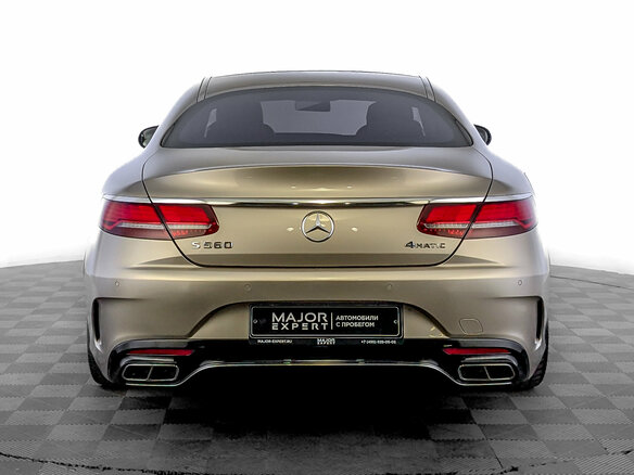 2018 Mercedes-Benz S-Класс 560 4MATIC VI (W222, C217) Рестайлинг, золотистый, 8810000 рублей - вид 5