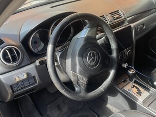2007 Mazda 3 I (BK) Рестайлинг, серебристый, 600000 рублей, вид 4