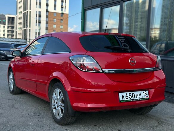2008 Opel Astra GTC H Рестайлинг, красный, 499000 рублей - вид 7