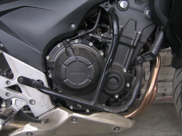 2013 Honda CB 400F, чёрный, 450000 рублей - вид 10