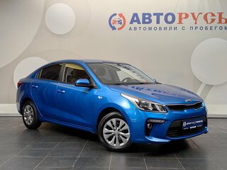 2019 Kia Rio IV, синий, 1310000 рублей, вид 1