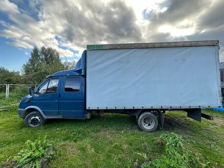 2007 ГАЗ ГАЗель (33023/330273) Фермер, синий, 800000 рублей, вид 3