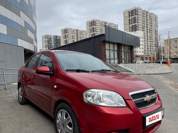 2006 Chevrolet Aveo I Рестайлинг, красный, 500000 рублей - вид 1
