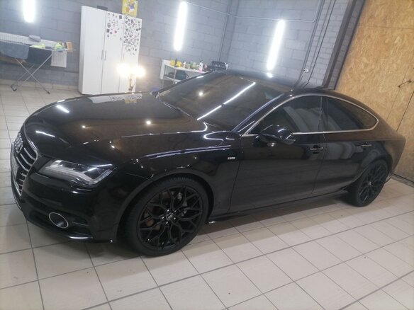2012 Audi A7 I (4G), чёрный, 1750000 рублей - вид 2