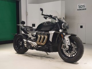 2021 Triumph Rocket III, чёрный, 1425000 рублей, вид 2