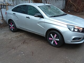 2016 Lada (ВАЗ) Vesta I, серый, 510000 рублей, вид 5