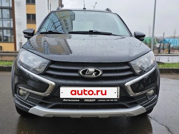 2023 Lada (ВАЗ) Granta Cross I Рестайлинг, чёрный, 900000 рублей - вид 1