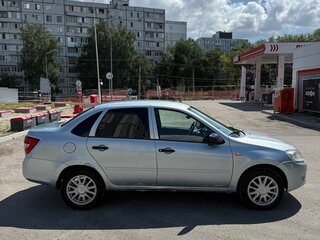 2013 Lada (ВАЗ) Granta I, голубой, 350000 рублей, вид 3