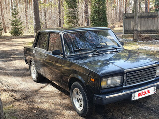 2011 Lada (ВАЗ) 2107, чёрный, 275000 рублей, вид 3