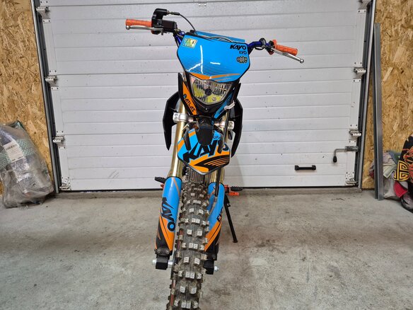 2023 Kayo Evolution YX125EM, оранжевый, 85000 рублей - вид 2
