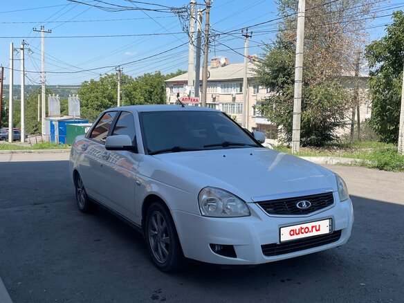2013 Lada (ВАЗ) Priora I, белый, 370000 рублей