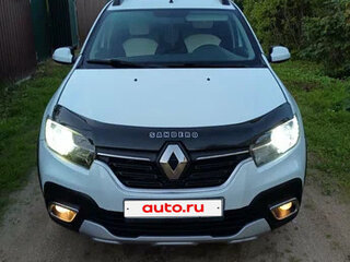 2018 Renault Sandero Stepway II Рестайлинг, белый, 885000 рублей, вид 1