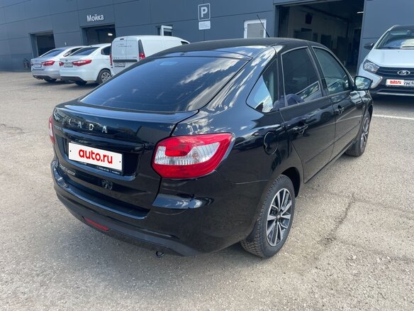 2023 Lada (ВАЗ) Granta I Рестайлинг, чёрный, 900000 рублей - вид 6