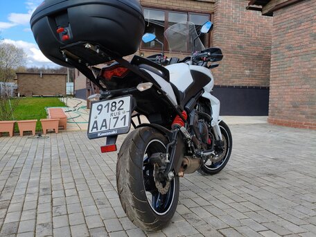 2014 Kawasaki Versys 650, белый, 505000 рублей, вид 2