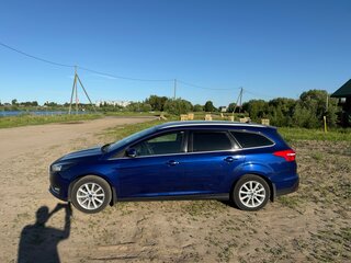 2017 Ford Focus III Рестайлинг, синий, 1780000 рублей, вид 3