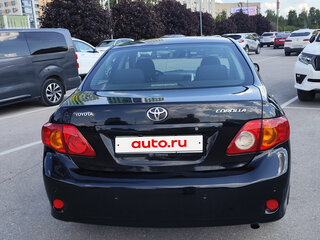 2008 Toyota Corolla X (E140, E150), чёрный, 670000 рублей, вид 4