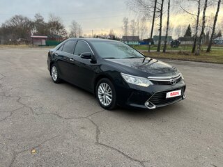 2015 Toyota Camry US Market VII (XV50) Рестайлинг, чёрный, 1900000 рублей, вид 1