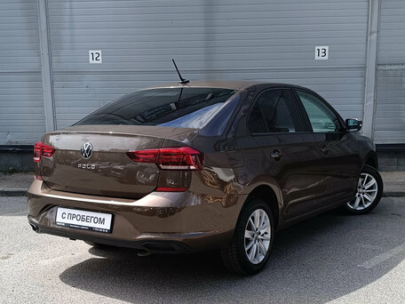 2020 Volkswagen Polo VI, коричневый, 1399000 рублей, вид 5