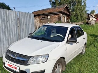 2017 Lada (ВАЗ) Granta I, белый, 500000 рублей, вид 1