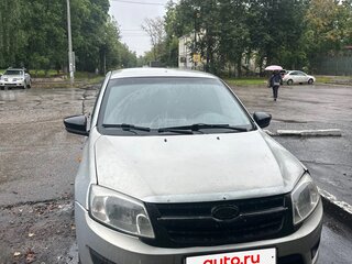 2016 Lada (ВАЗ) Granta I, серебристый, 260000 рублей, вид 1