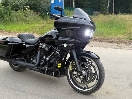 2017 Harley-Davidson Road King, чёрный, 1650000 рублей, вид 3