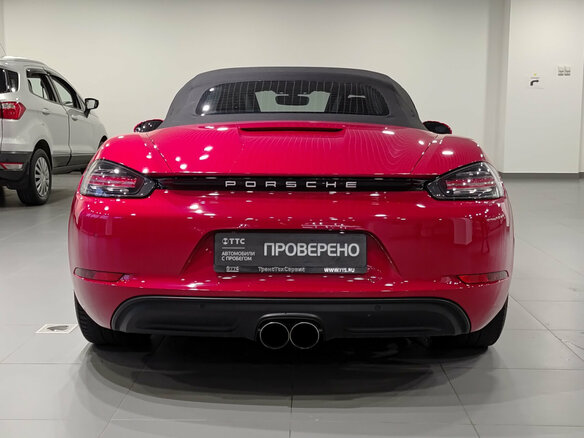 2017 Porsche Boxster IV 718 (982), красный - вид 5