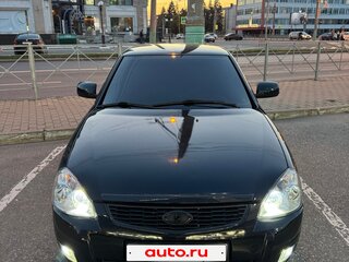 2010 Lada (ВАЗ) Priora I, чёрный, 260000 рублей, вид 4