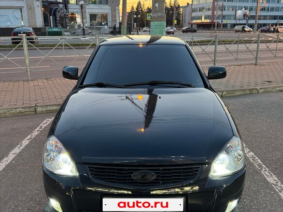 2010 Lada (ВАЗ) Priora I, чёрный, 260000 рублей - вид 3