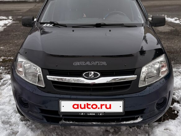 2013 Lada (ВАЗ) Granta I, серый, 370000 рублей - вид 1