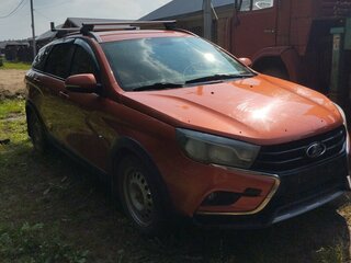 2019 Lada (ВАЗ) Vesta SW Cross I, оранжевый, 730000 рублей, вид 2