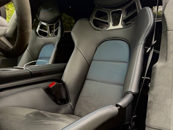 2024 Porsche Taycan Turbo GT Weissach I Рестайлинг, чёрный - вид 19