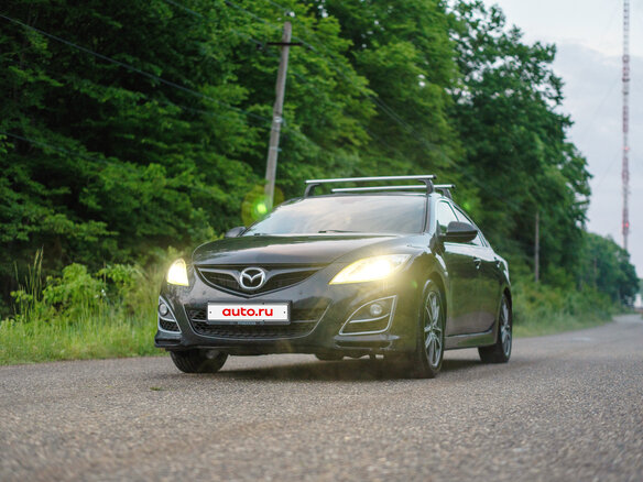 2011 Mazda 6 II (GH) Рестайлинг, чёрный - вид 17