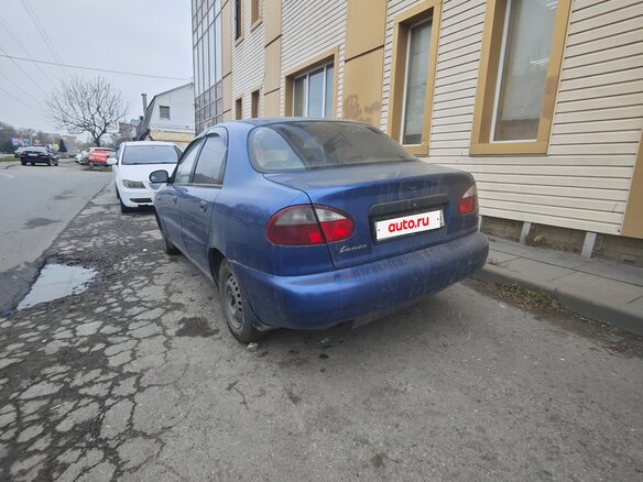 2008 Daewoo Lanos, синий, 195000 рублей - вид 5