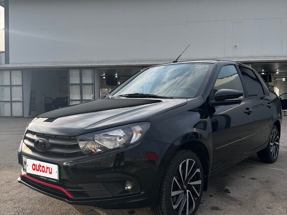 2024 Lada (ВАЗ) Granta I Рестайлинг, чёрный, 850000 рублей