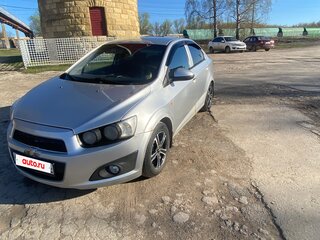 2012 Chevrolet Aveo II, серебристый, 410000 рублей, вид 2