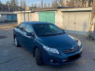 2007 Toyota Corolla AMT X (E140, E150), синий, 750000 рублей, вид 2