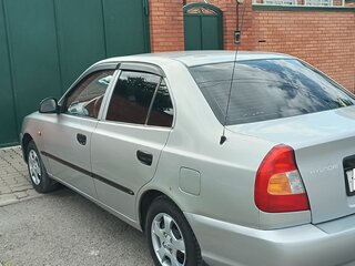 2006 Hyundai Accent ТагАЗ II, серебристый, 350000 рублей, вид 4