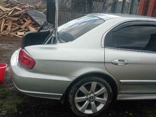 2008 Hyundai Sonata ТагАЗ IV (EF) Рестайлинг, серебристый, 450000 рублей, вид 3