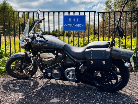 2002 Yamaha XV 1700 Warrior, зелёный, 506000 рублей, вид 1