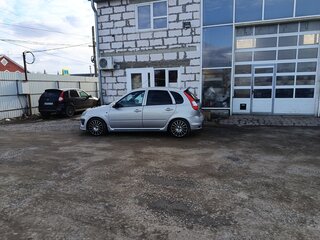 2010 Lada (ВАЗ) Kalina I, серебристый, 450000 рублей, вид 2