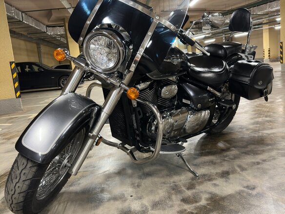 2008 Suzuki Boulevard C50, серый, 630000 рублей - вид 12