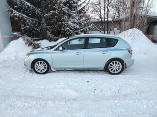 2008 Mazda 3 I (BK) Рестайлинг, серебристый, 470000 рублей, вид 4
