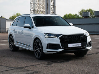 2021 Audi Q7 55 TFSI II (4M) Рестайлинг, белый, 5640214 рублей, вид 3