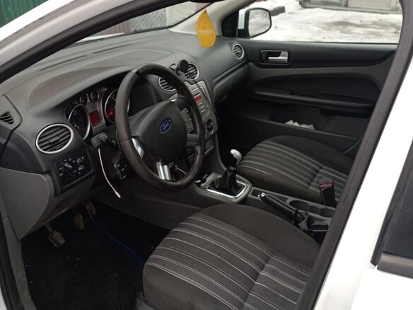 2008 Ford Focus II Рестайлинг, белый, 350000 рублей - вид 6