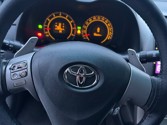 2008 Toyota Corolla AMT X (E140, E150), синий, 730000 рублей - вид 8